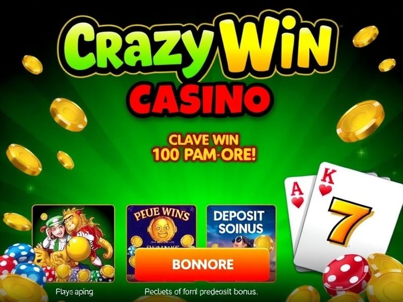 Welcome to CrazyWin.com – your ultimate guide to winning big at online casinos. Explore the best slots, claim top bonuses, and stay updated on the latest real money games and promotions.
